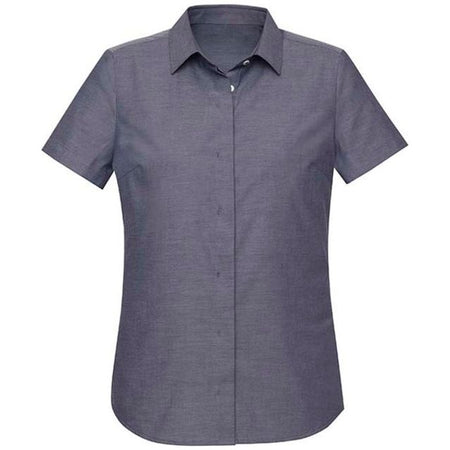 Biz Corporates Womens Charlie S/S Shirt (RS968LS) Ladies Shirts, signprice Biz Corporates - Ace Workwear