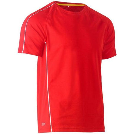 Bisley Cool Mesh Tee With Reflective Piping (BK1426) - Ace Workwear