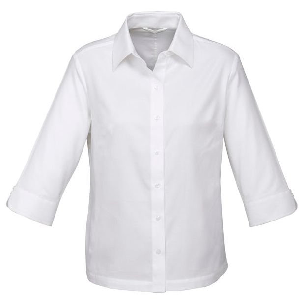 Biz Ladies Luxe 3/4 Sleeve Shirt (S10221) Ladies Shirts Biz Collection - Ace Workwear