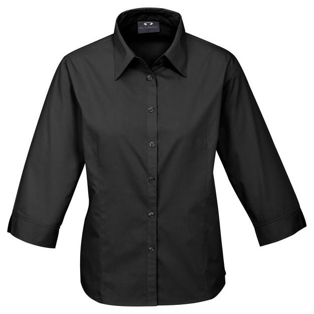 Biz Ladies Base 3/4 Sleeve Shirt (S10521) Ladies Shirts Biz Collection - Ace Workwear