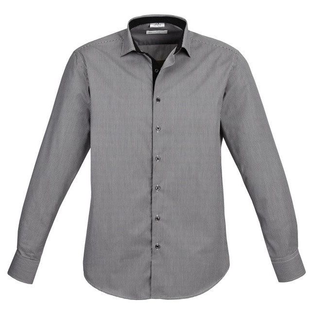 Biz Collection Edge Mens Long Sleeve Shirt (S267ML) Mens Shirts Biz Collection - Ace Workwear