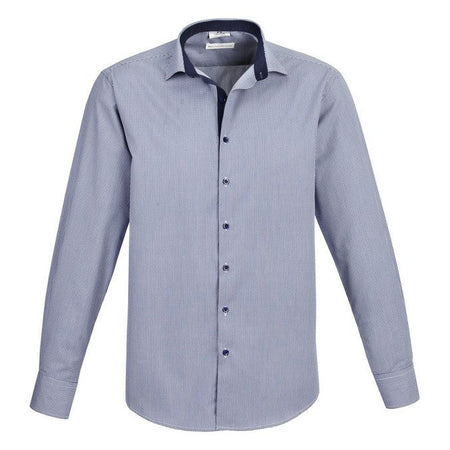 Biz Collection Edge Mens Long Sleeve Shirt (S267ML) Mens Shirts Biz Collection - Ace Workwear