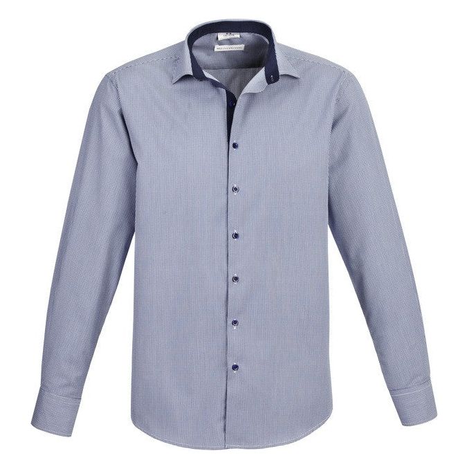 Biz Collection Edge Mens Long Sleeve Shirt (S267ML) Mens Shirts Biz Collection - Ace Workwear