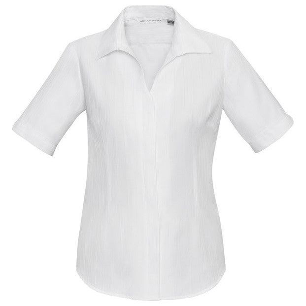 Biz Collections Preston Short Sleeve Ladies Top (S312LS) Ladies Shirts Biz Collection - Ace Workwear