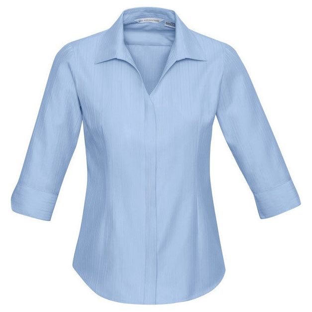 Biz Collection Preston 3/4 Sleeve Ladies Top (S312LT) Ladies Shirts Biz Collection - Ace Workwear