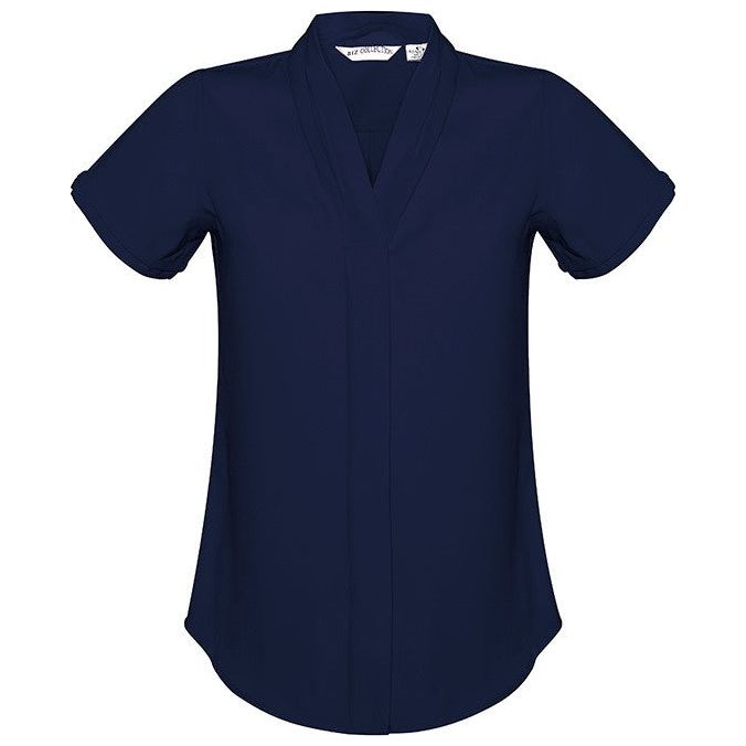 Biz Collection Madison Short Sleeve Ladies Top (S628LS) Ladies Shirts Biz Collection - Ace Workwear