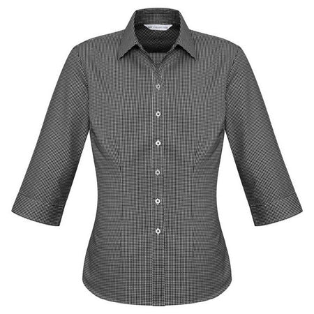 Biz Ladies Ellison 3/4 Sleeve Shirt (S716LT) Ladies Shirts Biz Collection - Ace Workwear