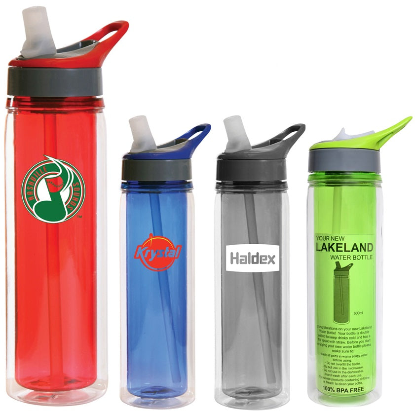 Lakeland 600ml Tritan Insulated Water Bottle (Carton of 48pcs) (S733) Drink Bottles - Plastic, signprice Promo Brands - Ace Workwear