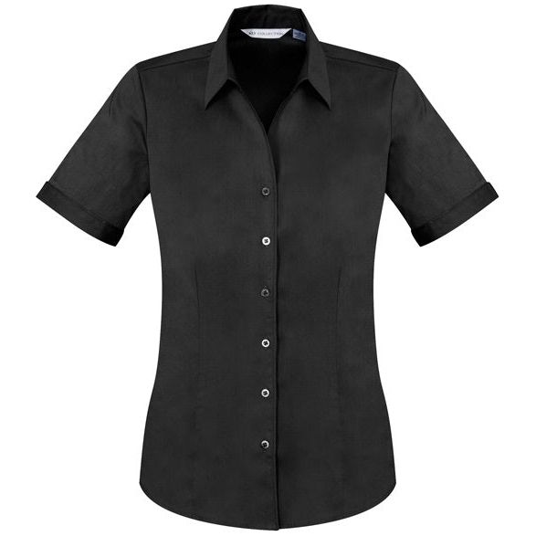 Biz Collection Ladies Monaco Short Sleeve Shirt (S770LS) Ladies Shirts Biz Collection - Ace Workwear