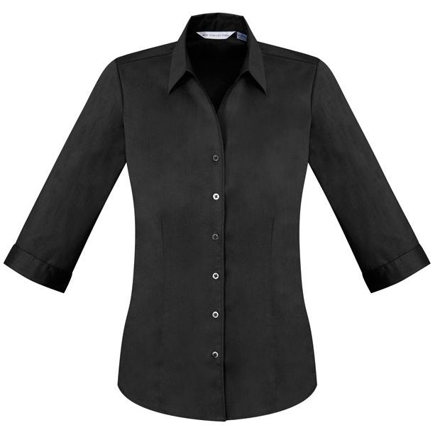 Biz Collection Ladies Monaco 3/4 Sleeve Shirt (S770LT) Ladies Shirts Biz Collection - Ace Workwear