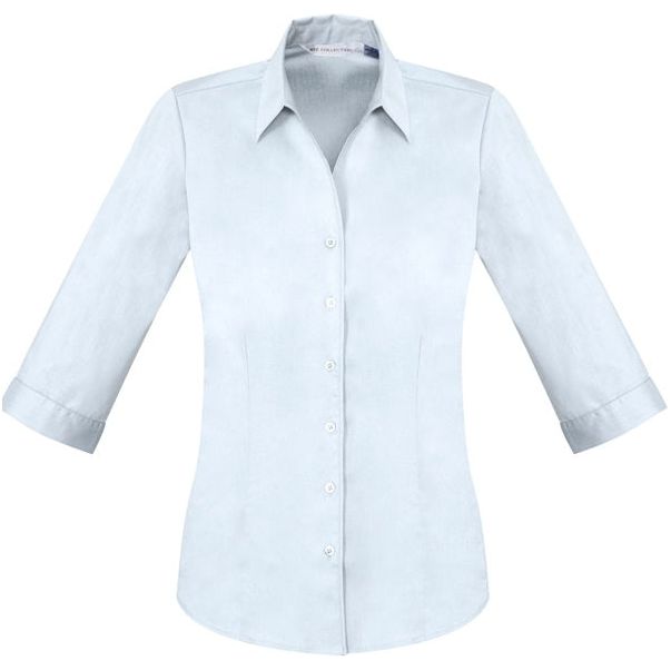 Biz Collection Ladies Monaco 3/4 Sleeve Shirt (S770LT) Ladies Shirts Biz Collection - Ace Workwear