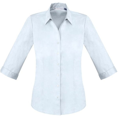 Biz Collection Ladies Monaco 3/4 Sleeve Shirt (S770LT) Ladies Shirts Biz Collection - Ace Workwear