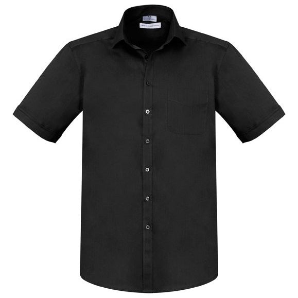 Biz Collection Monoco Short Sleeve Shirt (S770MS) Mens Shirts Biz Collection - Ace Workwear