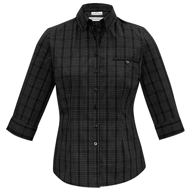 Biz Ladies Harper 3/4 Sleeve Shirt (S820LT) Ladies Shirts Biz Collection - Ace Workwear