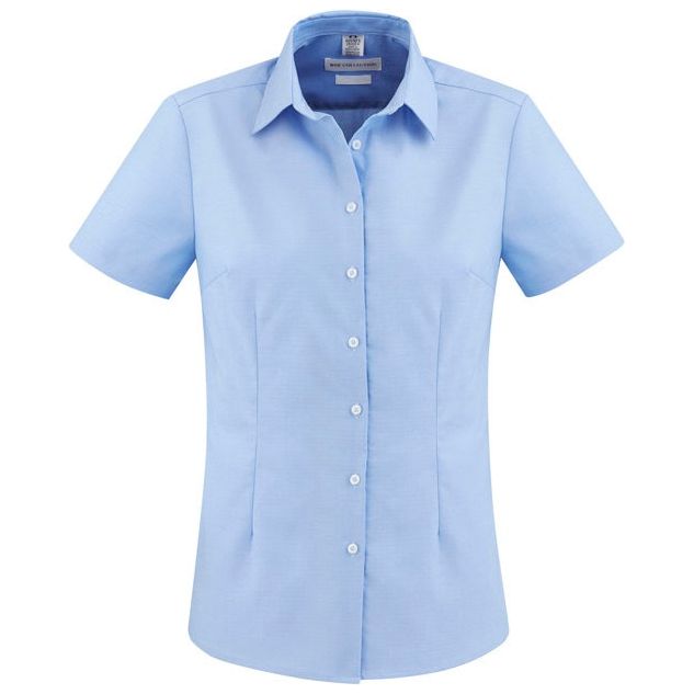 Biz Ladies Regent Short Sleeve Shirt (S912LS) Ladies Shirts Biz Collection - Ace Workwear