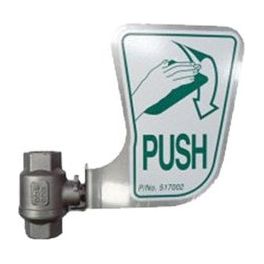 PRATT Push Handle & 15mm Ball Valve Kit - Vertical Assembly (SE910) Shower Spare Parts, signprice Pratt - Ace Workwear