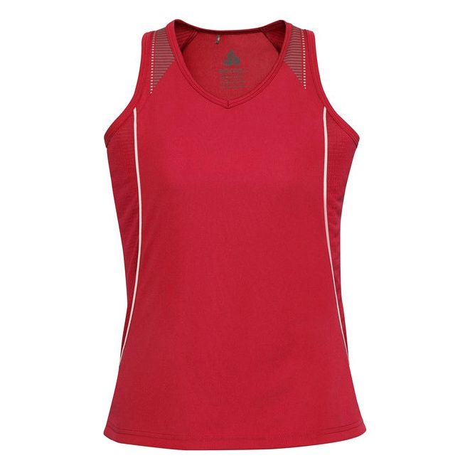 Biz Ladies Razor Singlet (SG407L) Singlets With Designs Biz Collection - Ace Workwear