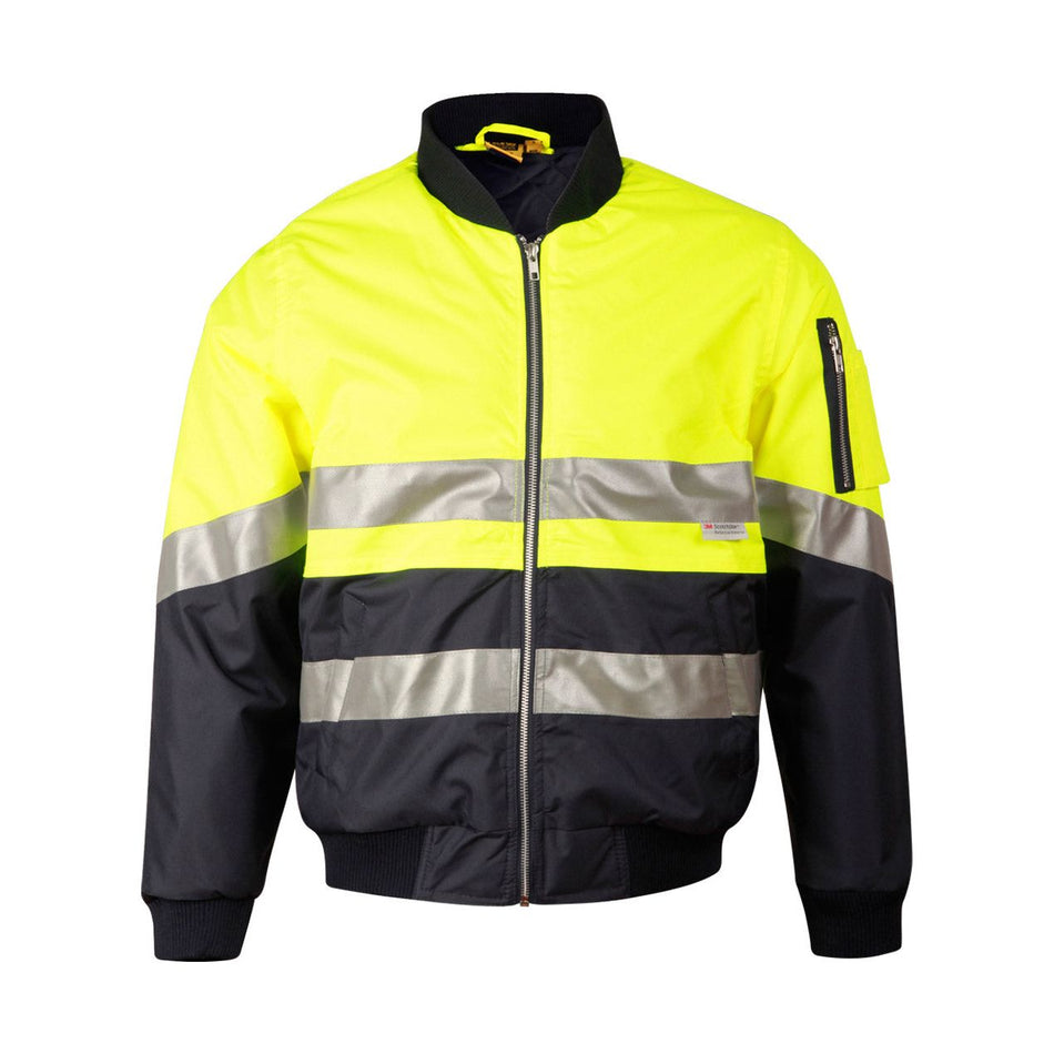 Winning Spirit Hi-Vis Two Tone Flying Jacket (SW16A) - Ace Workwear