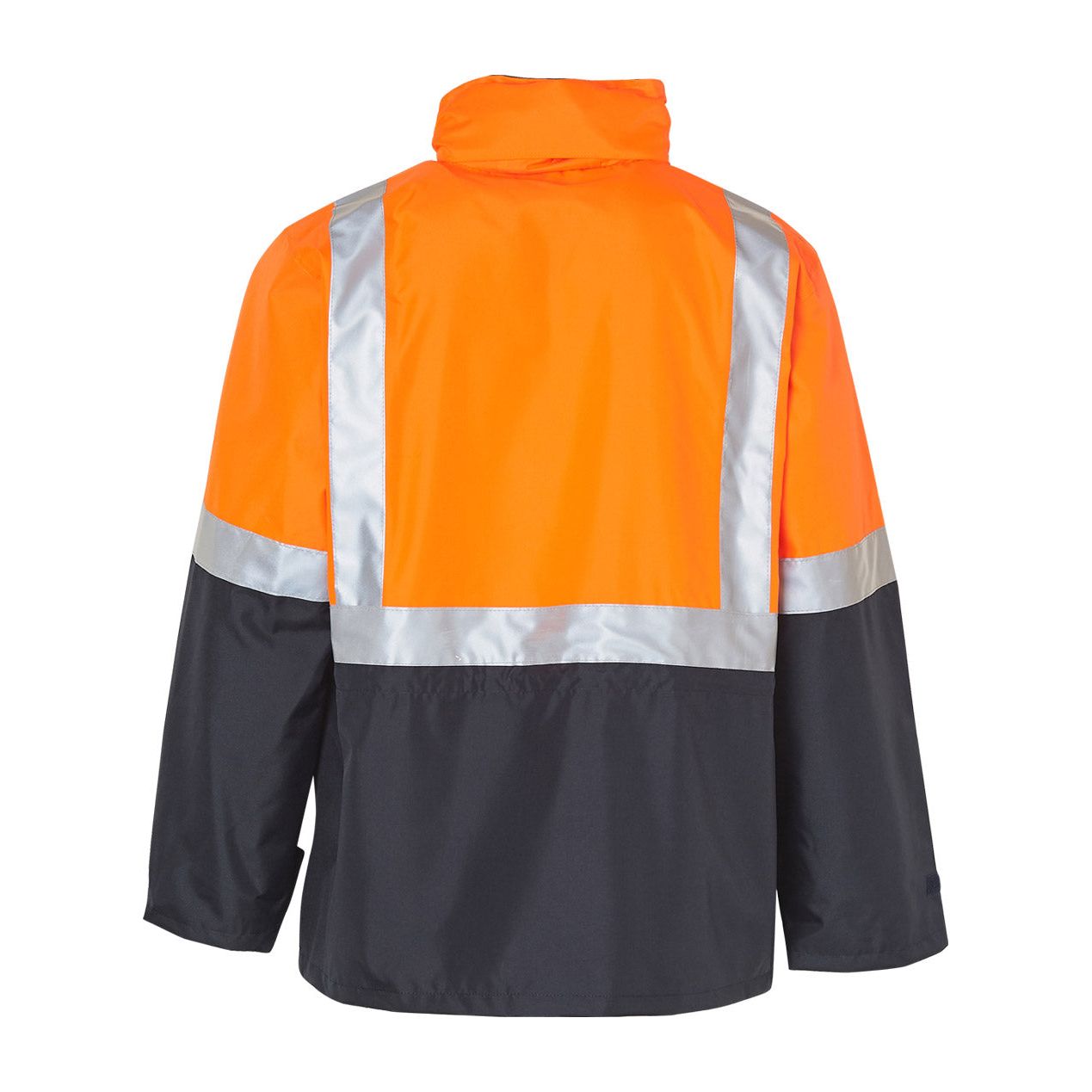 Winning Spirit Hi Vis 3 in 1 Rain Jacket with Reversible Safety Vest (SW20A) - Ace Workwear