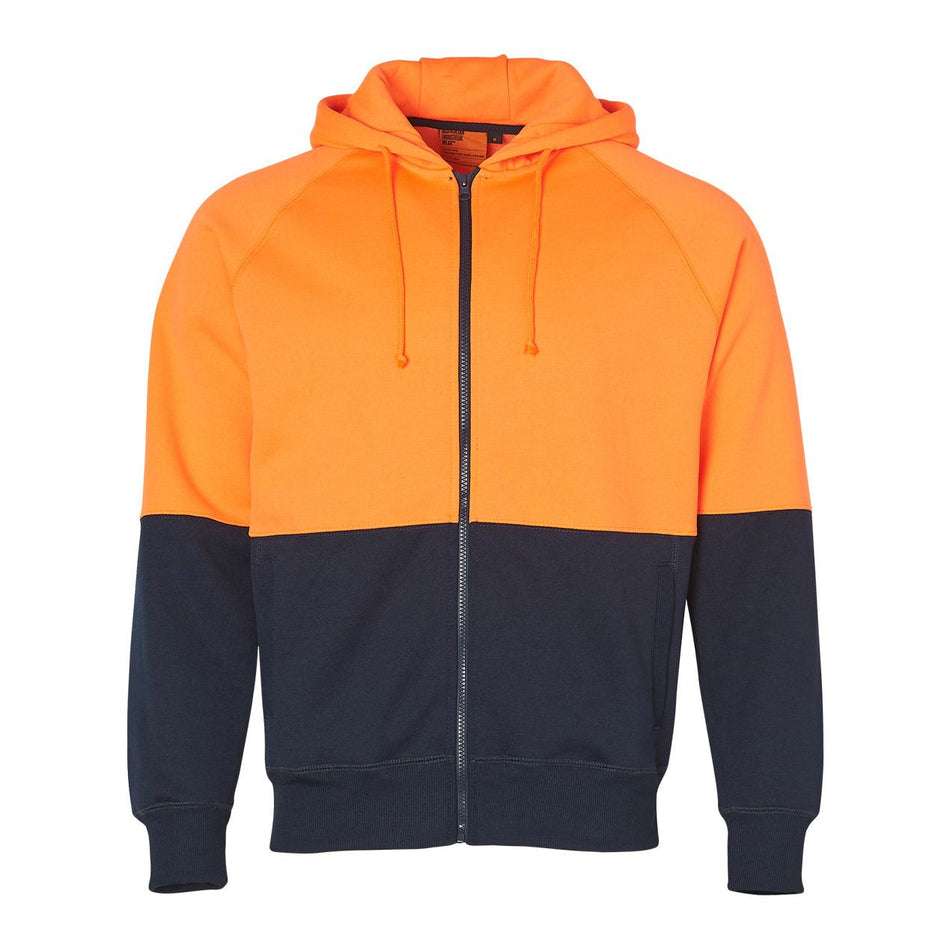 Winning Spirit Hi-Vis Two Tone Fleece Hoodie (SW24) - Ace Workwear