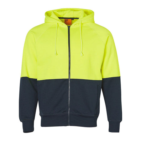 Winning Spirit Hi-Vis Two Tone Fleece Hoodie (SW24) - Ace Workwear