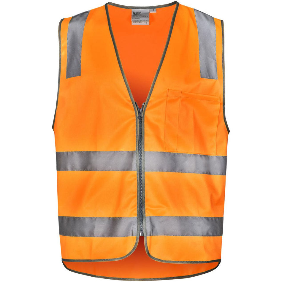 Winning Spirit Vic Rail Hi Vis Safety Vest - Unisex (SW40) - Ace Workwear