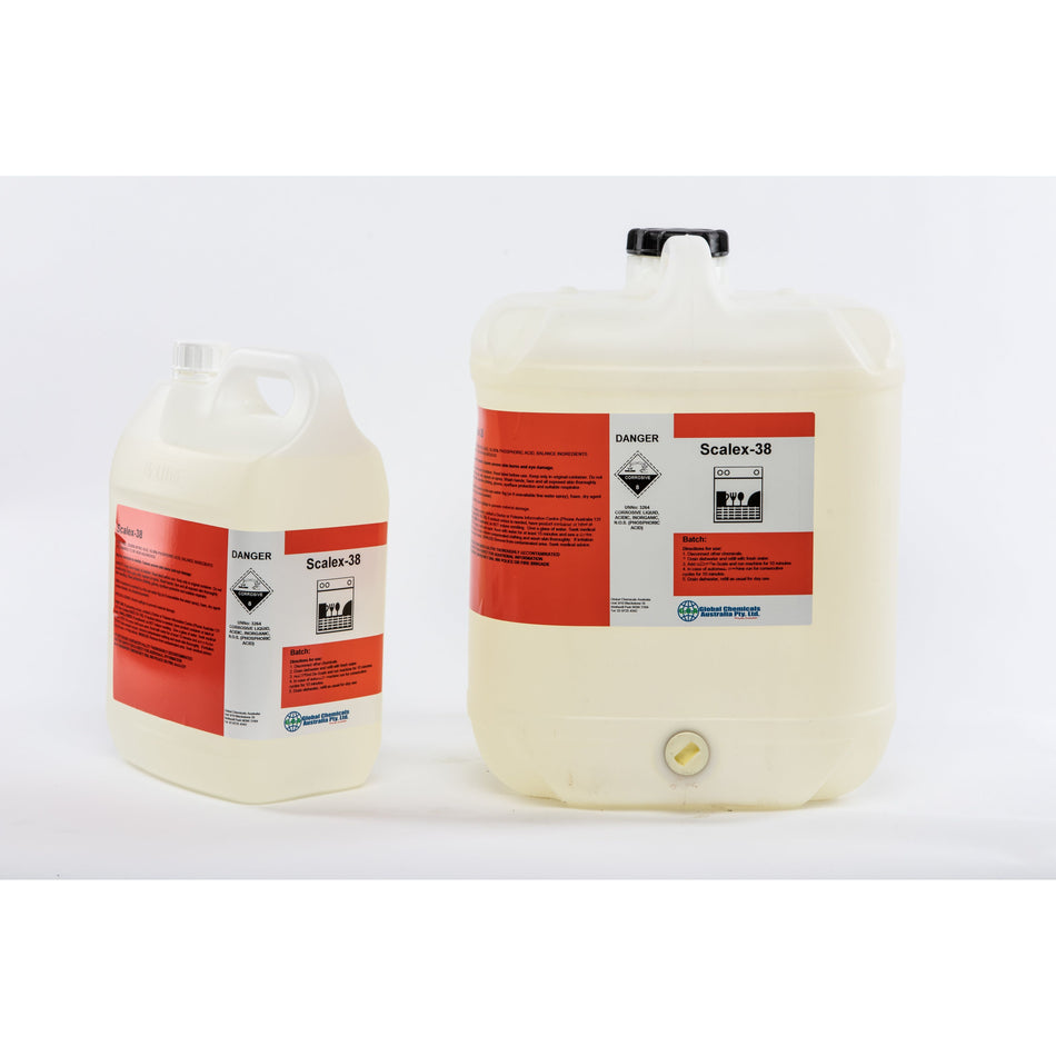 Scalex-38 Dishwashing Cleaner Cleaning Chemicals, signprice Ace Workwear - Ace Workwear