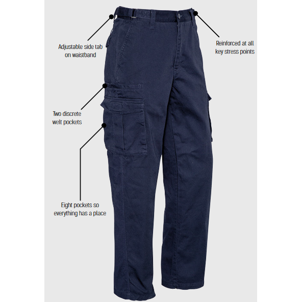 Syzmik Mens Basic Cargo Pant - Regular (ZP501) - Ace Workwear