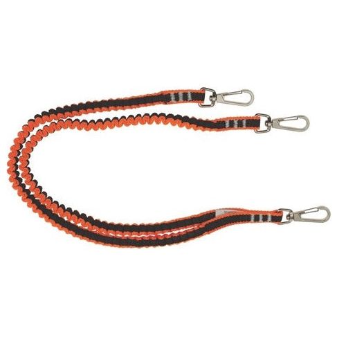 LINQ Twin Tail Tool Lanyard With 3 X Swivel Snap Hooks (TL2TTSNSN) Tool Webbing Tether LINQ - Ace Workwear