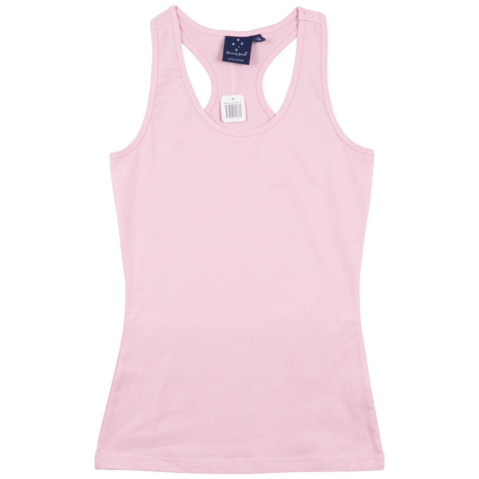 Winning Spirit Stretch Raceback Singlet Ladies' - Ace Workwear (4293693931654)