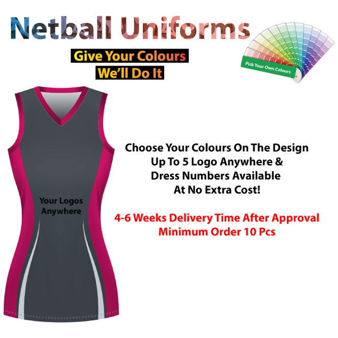 The Firebird Netball Dress - Ace Workwear (10631018957)