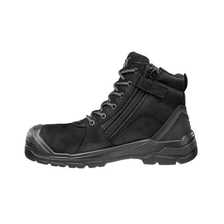 Puma Tornado Zip Sided Fibreglass Toe Safety Boot With Scuff Cap (Pre Order) - Ace Workwear