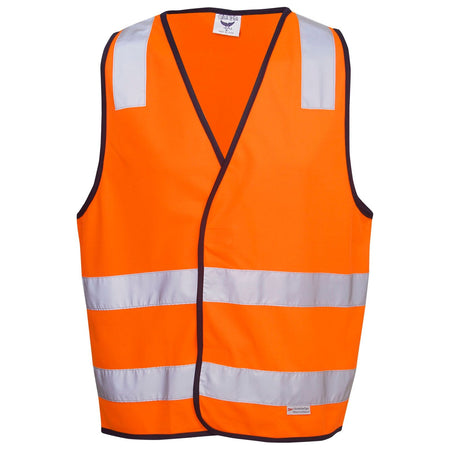 Hi Vis Safety Vest with Back H Reflective Tape (V82) Hi Vis Vest, Summer Specials Safety Wear - Ace Workwear