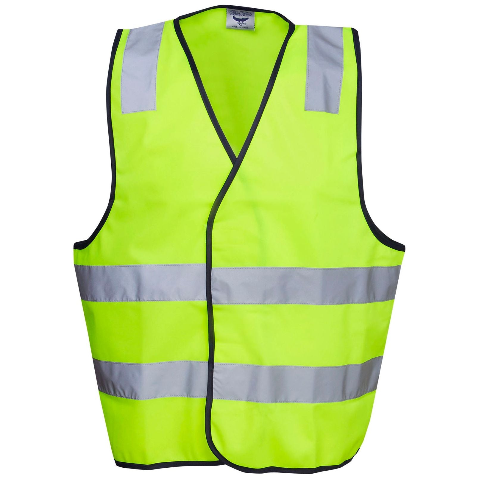 Hi Vis Safety Vest with Back H Reflective Tape (V82) Hi Vis Vest, Summer Specials Safety Wear - Ace Workwear