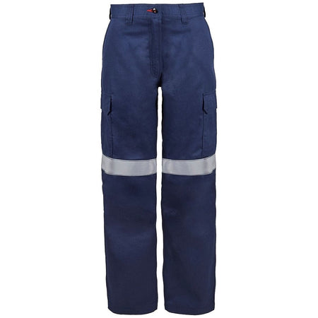 Workcraft Torrent HRC2 Ladies Cargo Pant With FR Reflective Tape (FPL019) - Ace Workwear