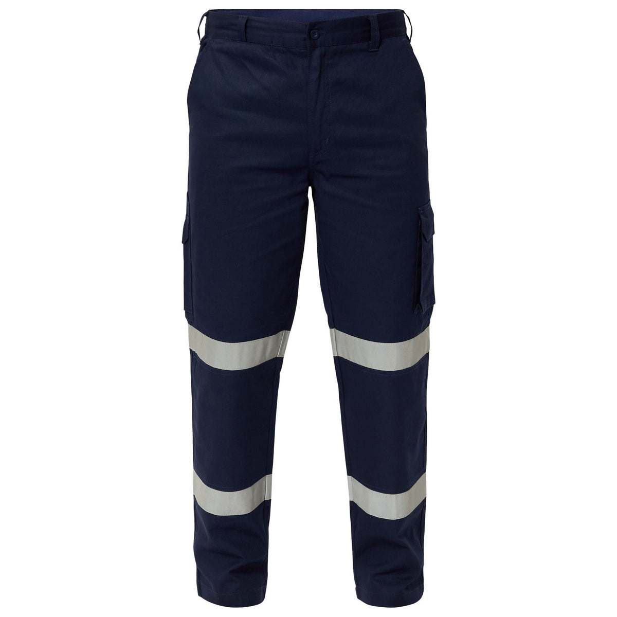 Workcraft Mid Weight Cargo Cotton Drill Trouser With Reflective Tape (WP4015) - Ace Workwear