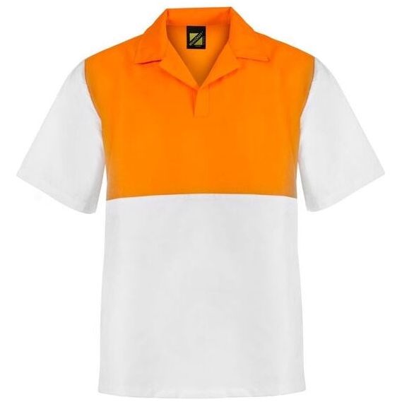 Workcraft Hi Vis Short Sleeve Food Industry Jacshirt (WS3008)