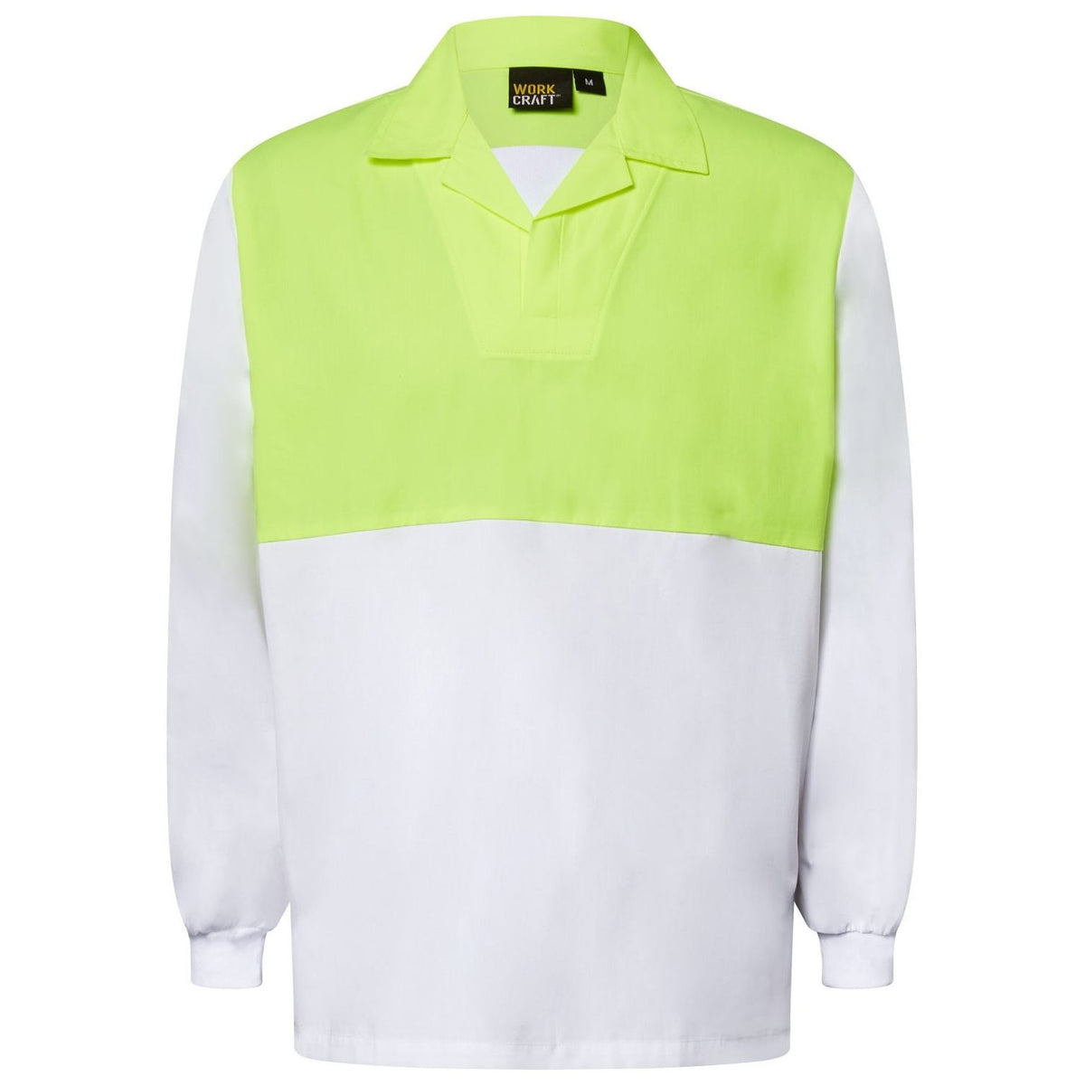 Workcraft Hi Vis Short Sleeve Food Industry Jackshirt With Modesty Insert (WS6069) - Ace Workwear