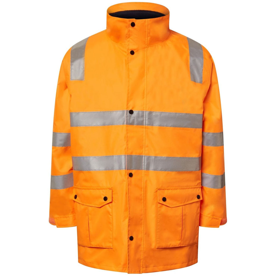 Workcraft VIC RAIL Hi Vis Reflective 4 In 1 Jacket (WW9019)