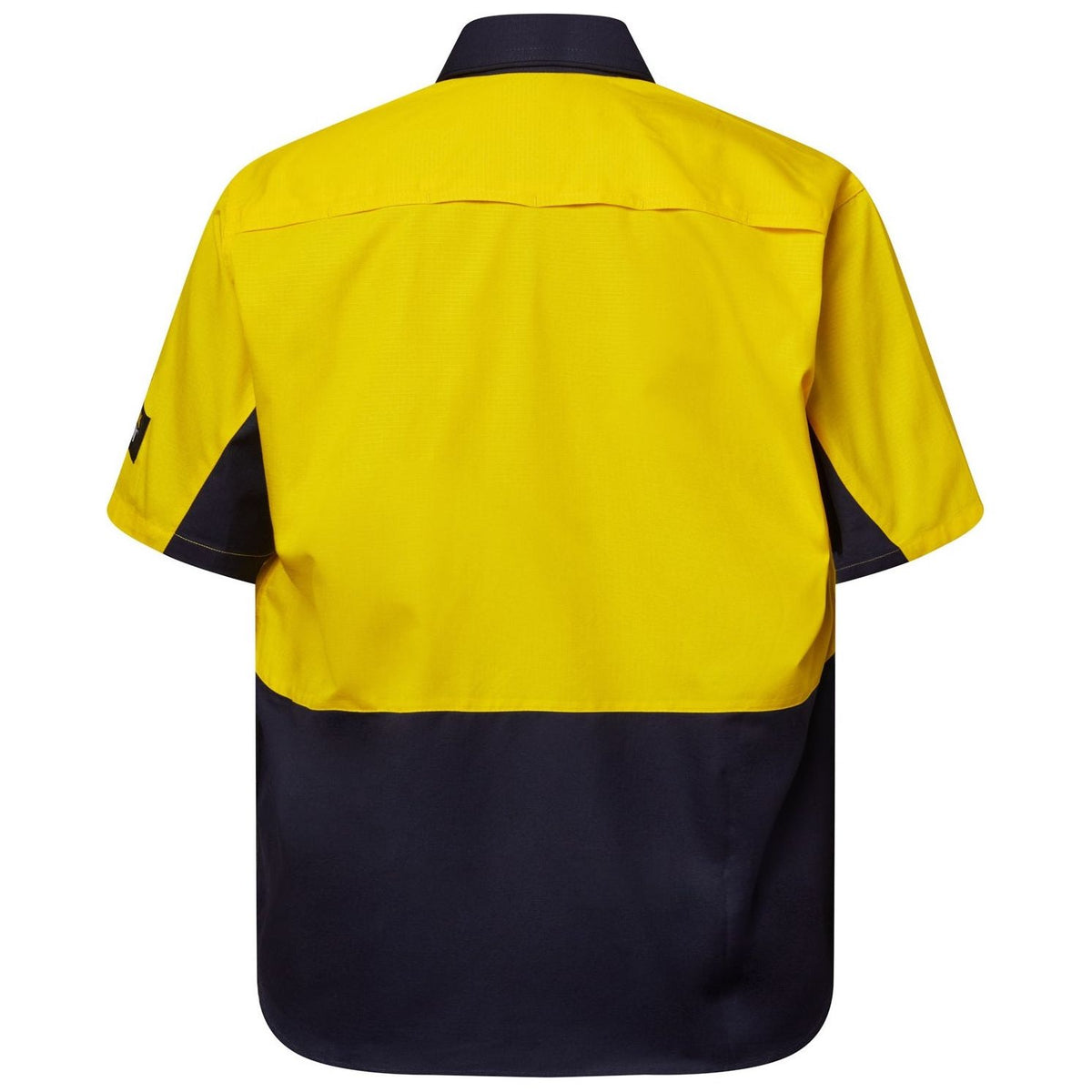 Workcraft Hi Vis Short Sleeve Vented Rip Stop Shirt (WS6067) (Clearance) - Ace Workwear