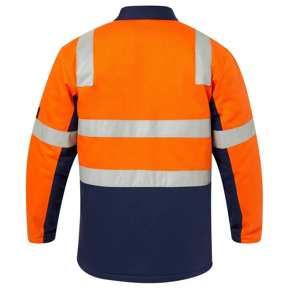 Workcraft Hi Vis Cotton Reflective Jacket (WJ8019)