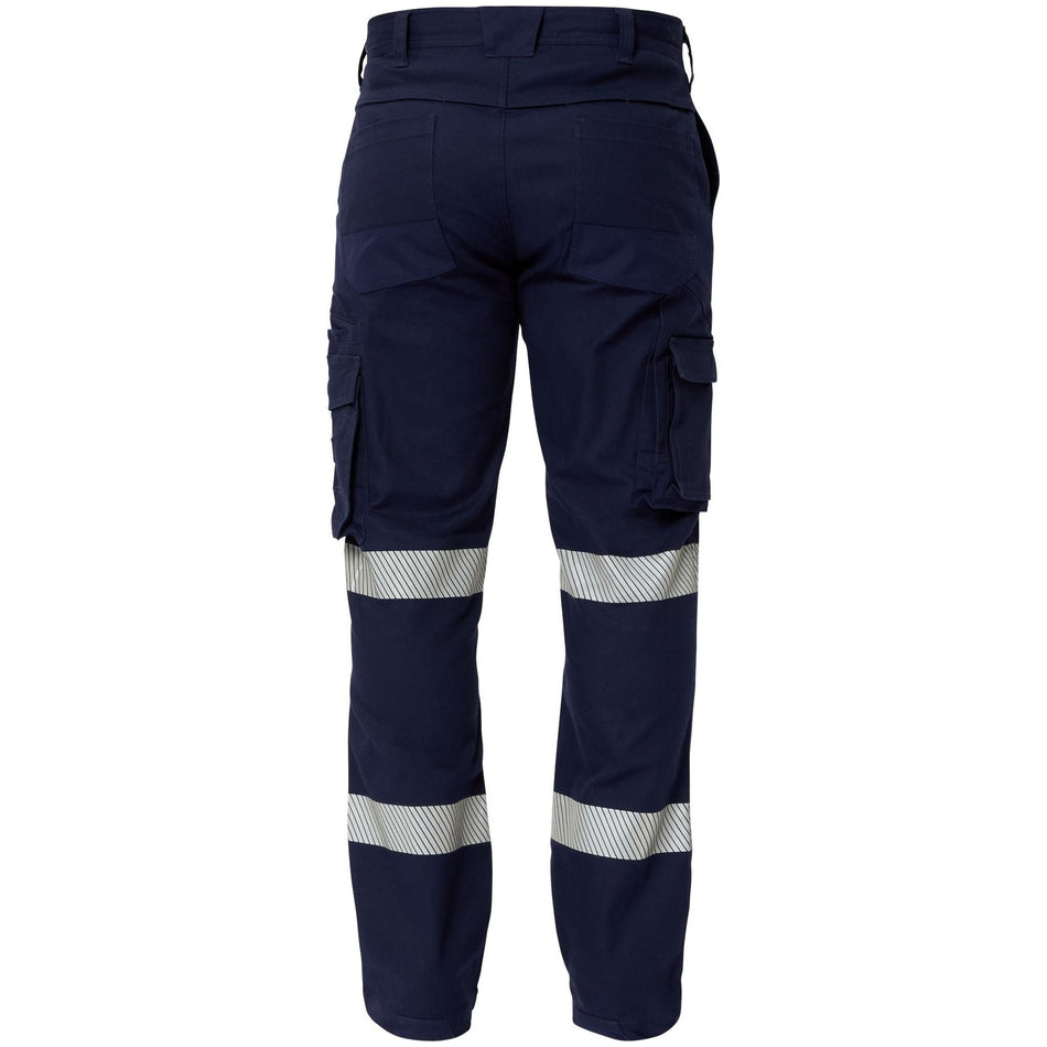 Workcraft Stretched Cargo Pants With Segmented Tape (WP4019)