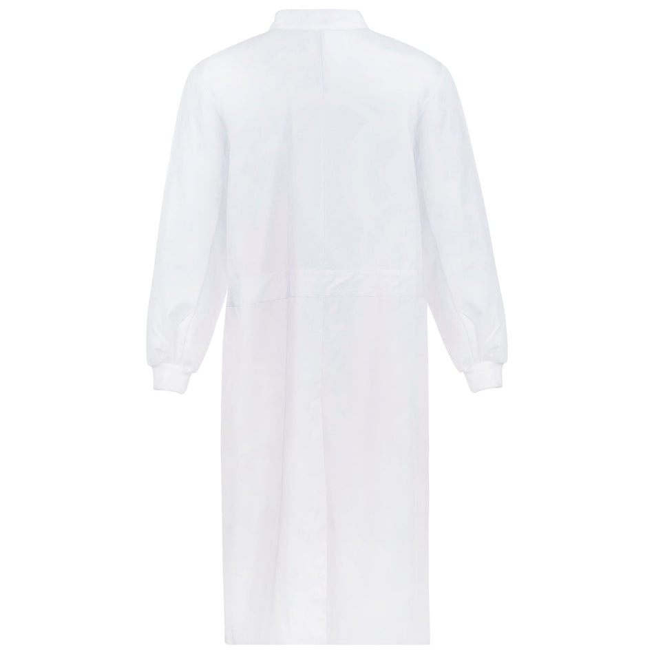 Workcraft Long Sleeve Food Industry Long Length Dustcoat With Mandarin Collar (WJ3020)