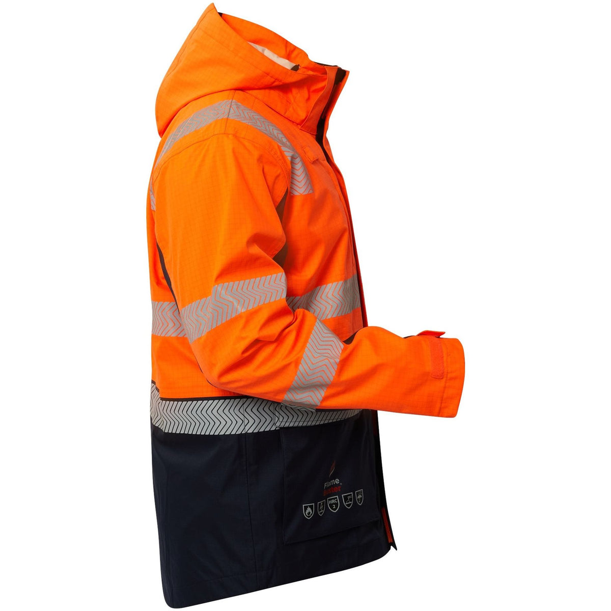 Workcraft Torrent HRC2 Reflective Wet Weather Jacket With Tape (FJV033) - Ace Workwear