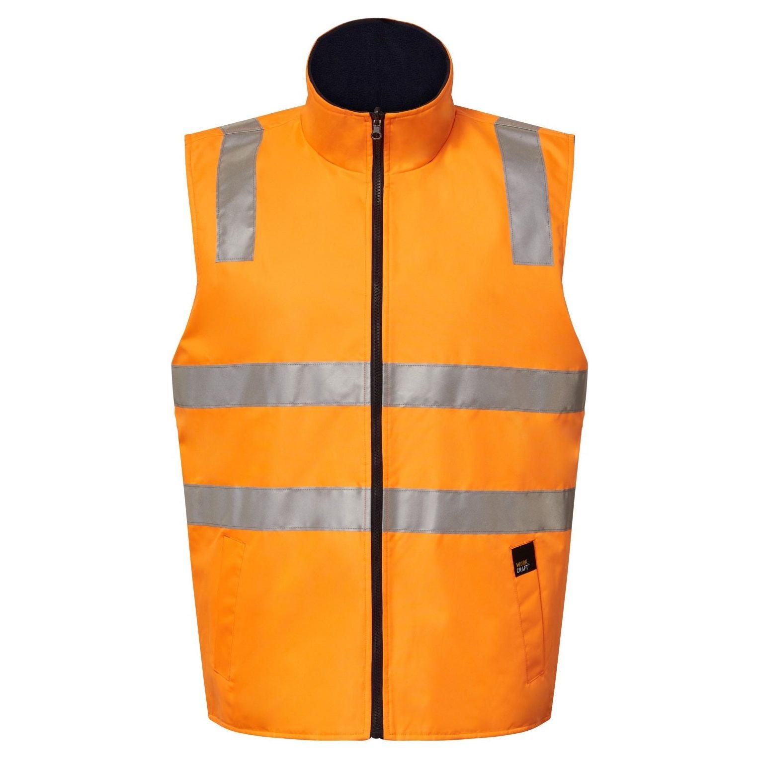 Workcraft VIC RAIL Hi Vis Reflective 4 In 1 Jacket (WW9019) (Clearance) - Ace Workwear