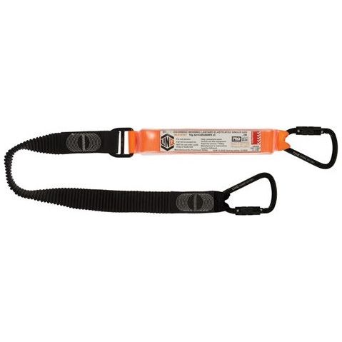 LINQ Elite Single Leg Elasticated Lanyard with Hardware KT X2 (WLE1KTKT) signprice, Single Elasticated Lanyard LINQ - Ace Workwear