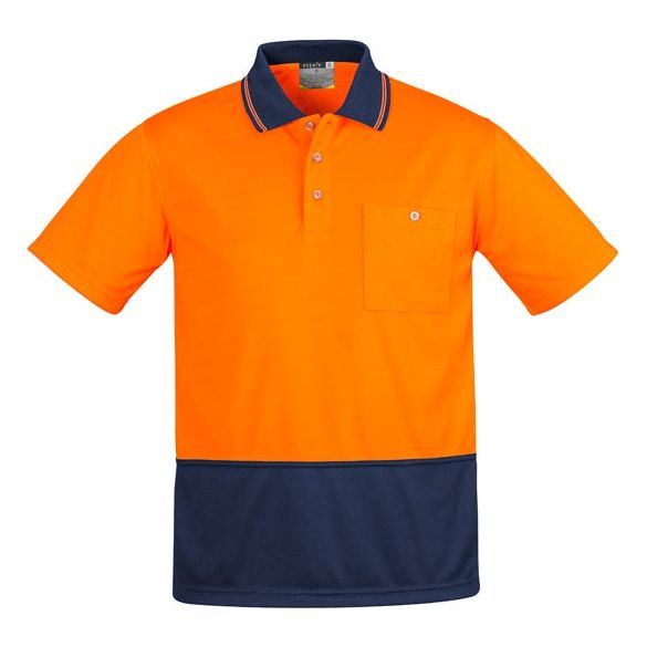 Syzmik Mens Comfort Back S/S Polo (ZH415) - Ace Workwear