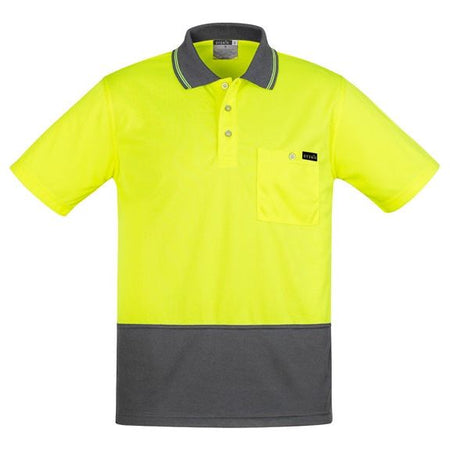 Syzmik Mens Comfort Back S/S Polo (ZH415) - Ace Workwear