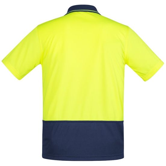 Syzmik Mens Comfort Back S/S Polo (ZH415) - Ace Workwear