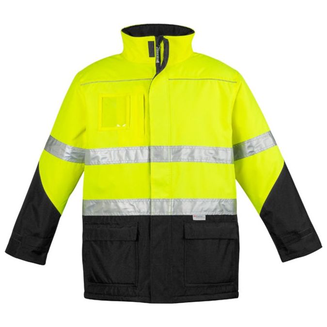 Syzmik Mens Hi Vis Storm Jacket (ZJ350) - Ace Workwear (4406657679494)